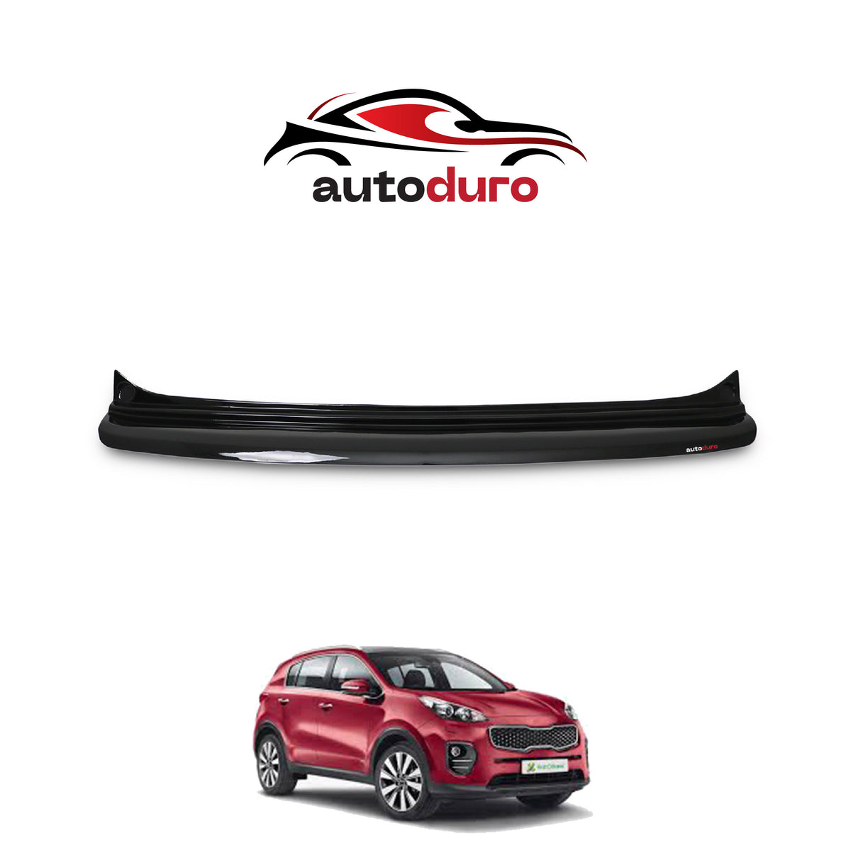 Autoduro Kia Sportage 2019 - 2021 Rear Bumper Sill Protector Gloss - 39430518-010500-20010101_6