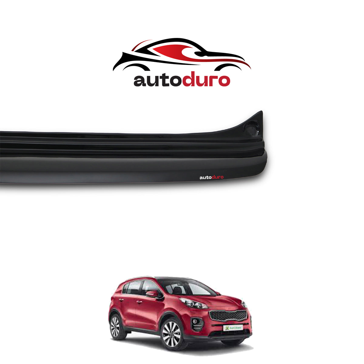 Autoduro Kia Sportage 2019 - 2021 Rear Bumper Sill Protector Gloss - 39430518-010500-20010101_7