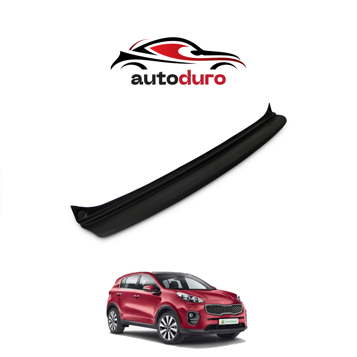 Autoduro Kia Sportage 2019 - 2021 Rear Bumper Sill Protector Matt - 39430518-010500-20010402_3