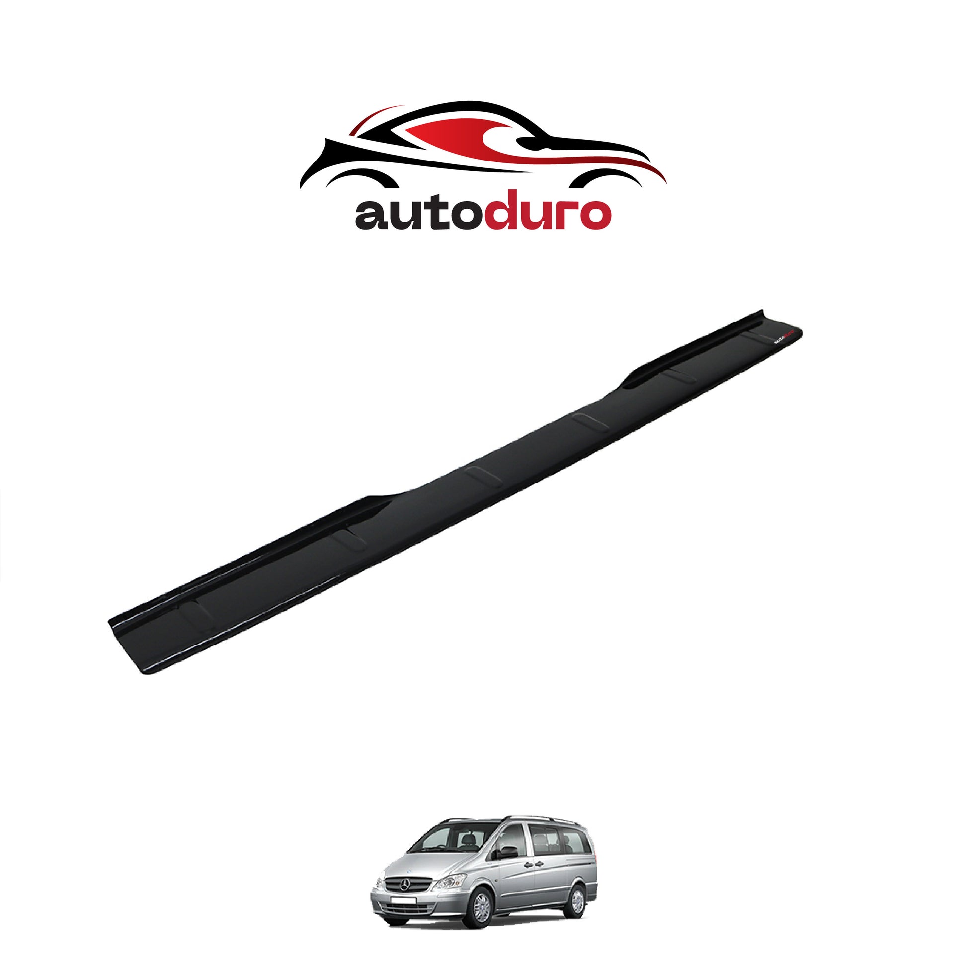 Autoduro Mercedes Vito 2004 - 2010 Rear Bumper Sill Protector Gloss - 39550404-010500-20010101_3