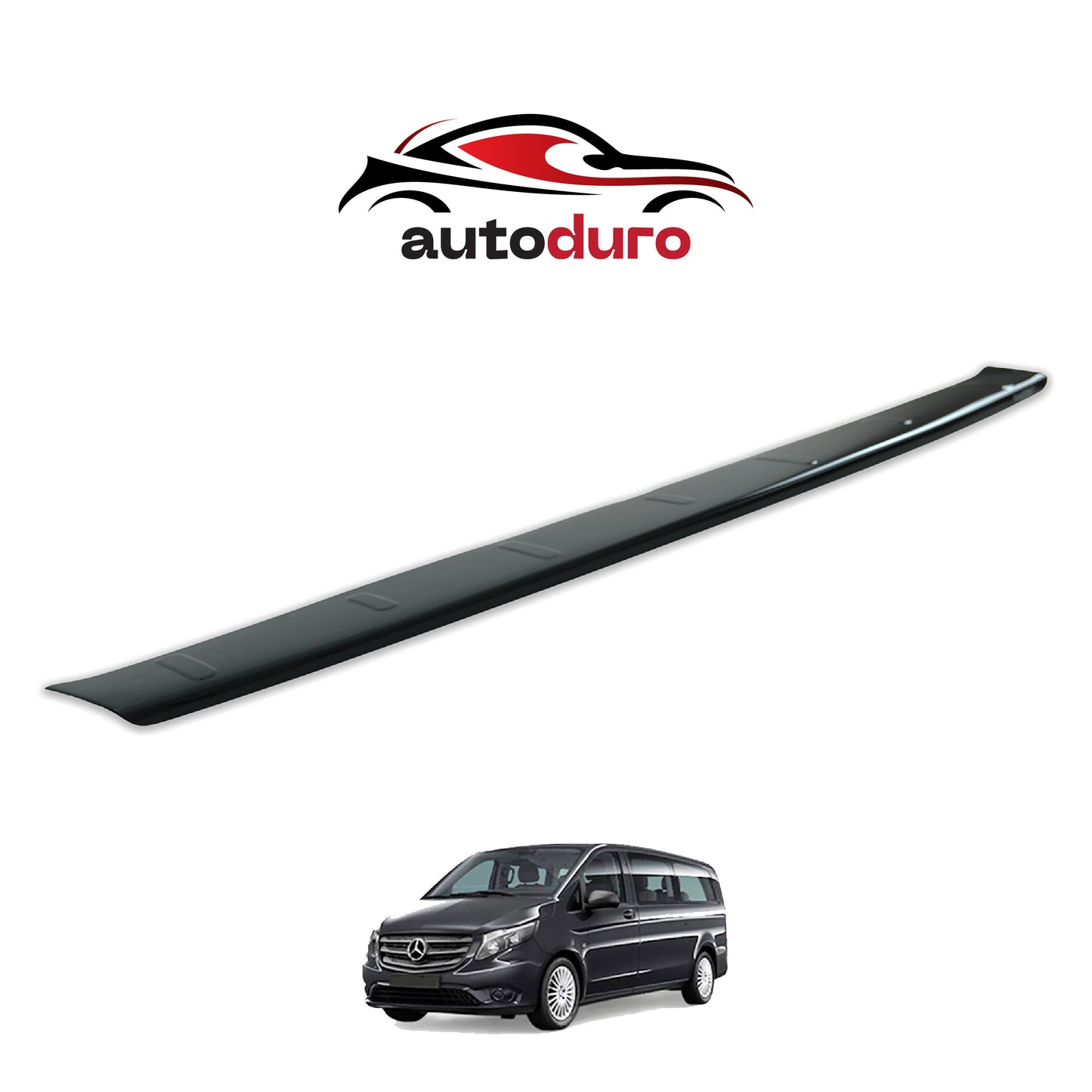 Autoduro Mercedes Vito 2015 - 2020 Rear Bumper Sill Protector Gloss - 39550415-010500-20010101_3