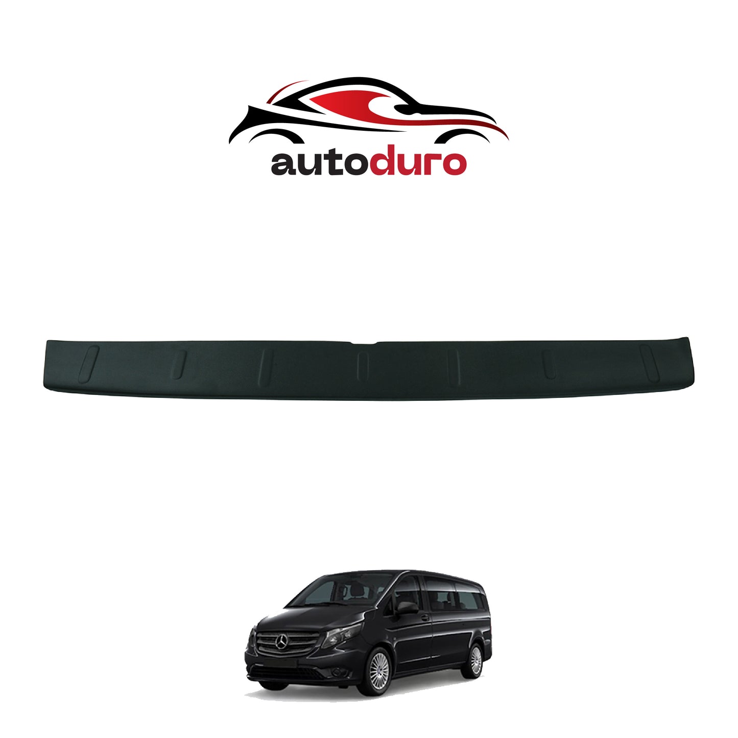 Autoduro Mercedes Vito 2015 - 2020 Rear Bumper Sill Protector Matt - 39550415-010500-20010402_1
