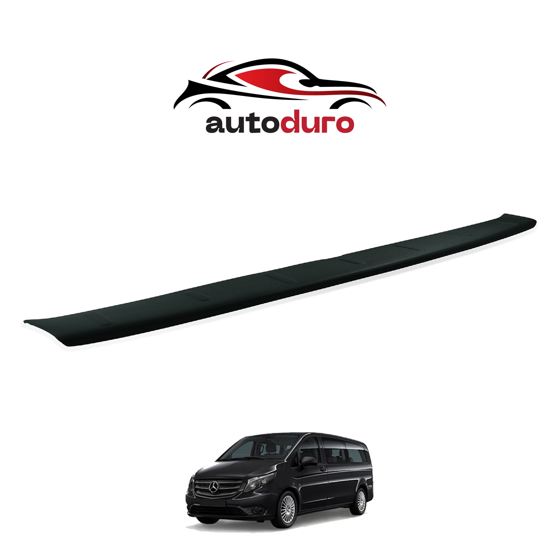 Autoduro Mercedes Vito 2015 - 2020 Rear Bumper Sill Protector Matt - 39550415-010500-20010402_3
