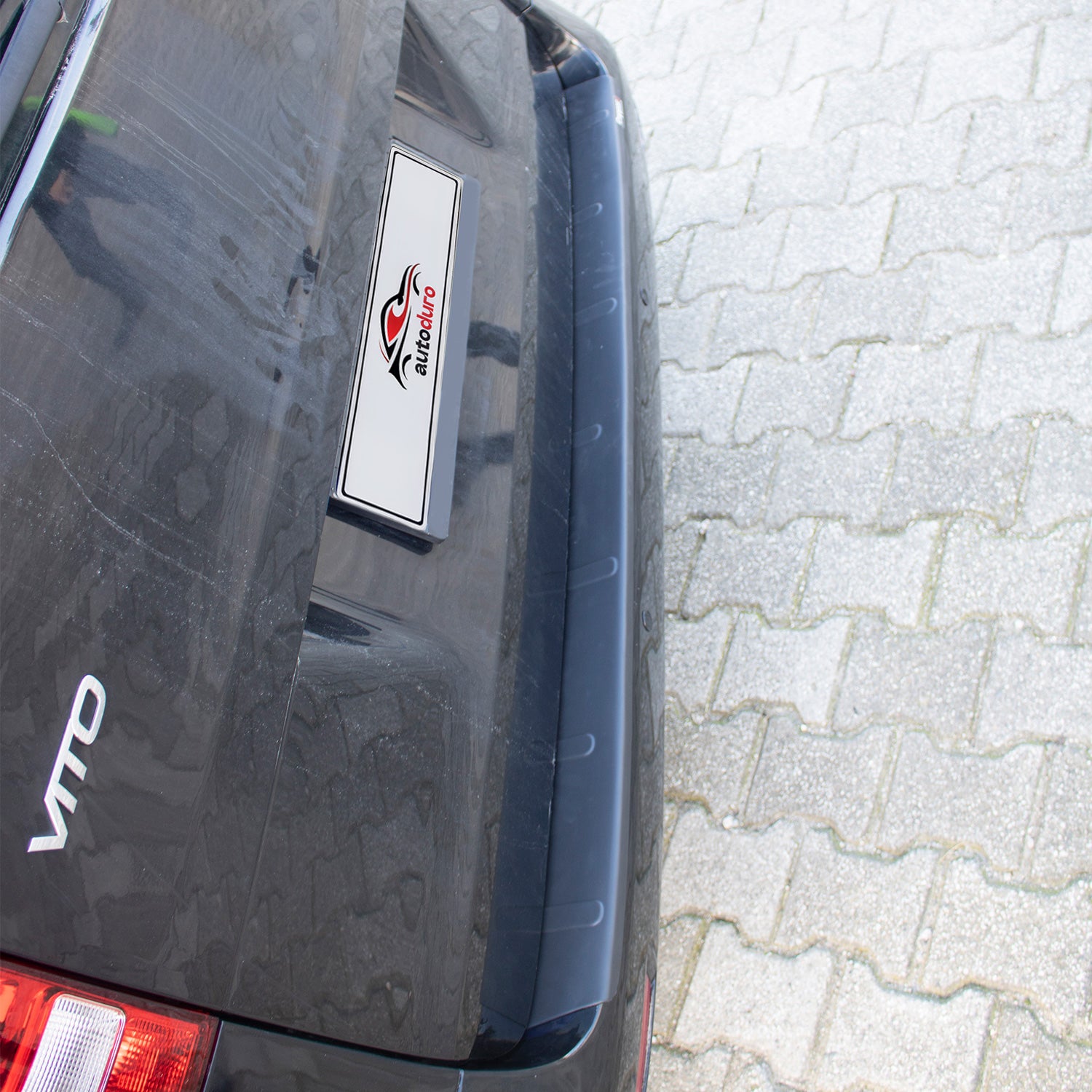 Autoduro Mercedes Vito 2015 - 2020 Rear Bumper Sill Protector Matt - 39550415-010500-20010402_7