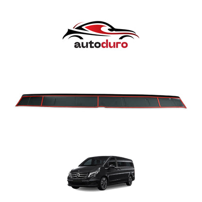 Autoduro Mercedes V-Class 2019 Onwards Rear Bumper Sill Protector Gloss - 39550919-010500-20010101_11