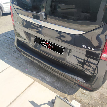 Autoduro Mercedes V-Class 2019 Onwards Rear Bumper Sill Protector Matt - 39550919-010500-20010402_12