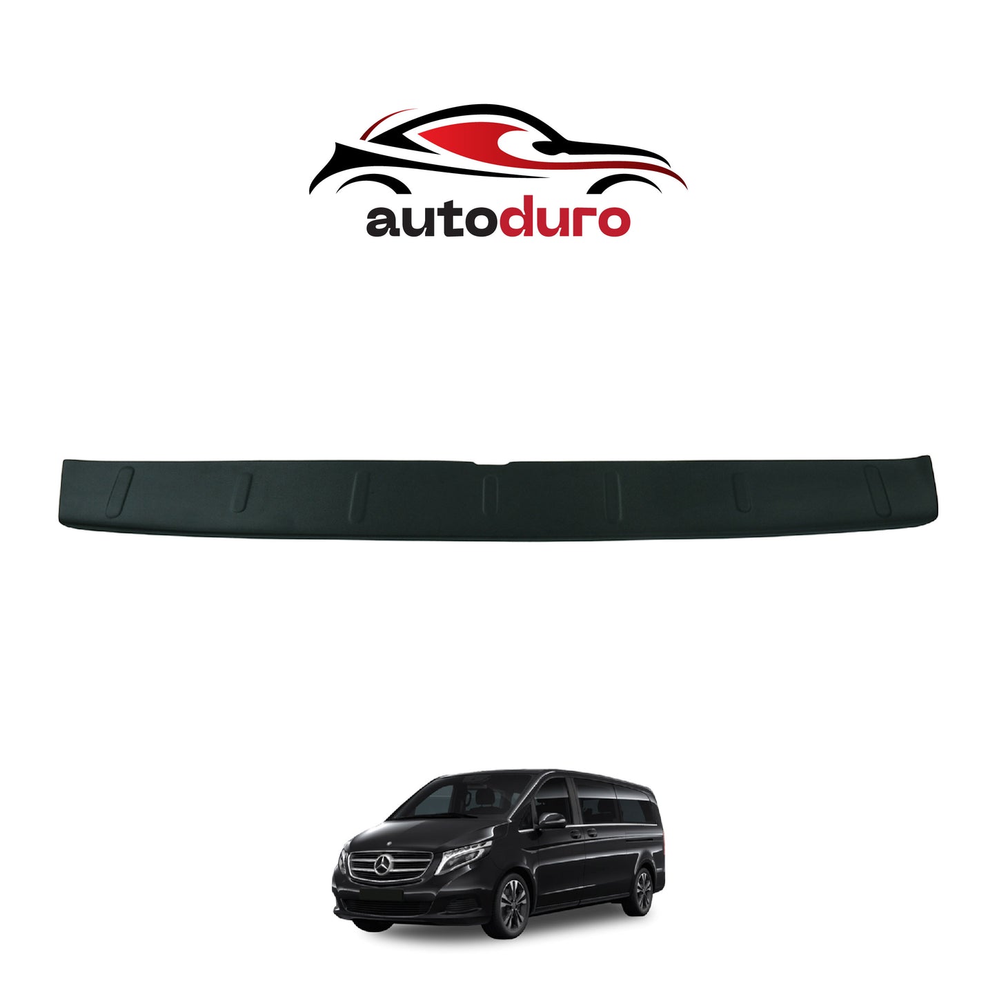 Autoduro Mercedes V-Class 2019 Onwards Rear Bumper Sill Protector Matt - 39550919-010500-20010402_7
