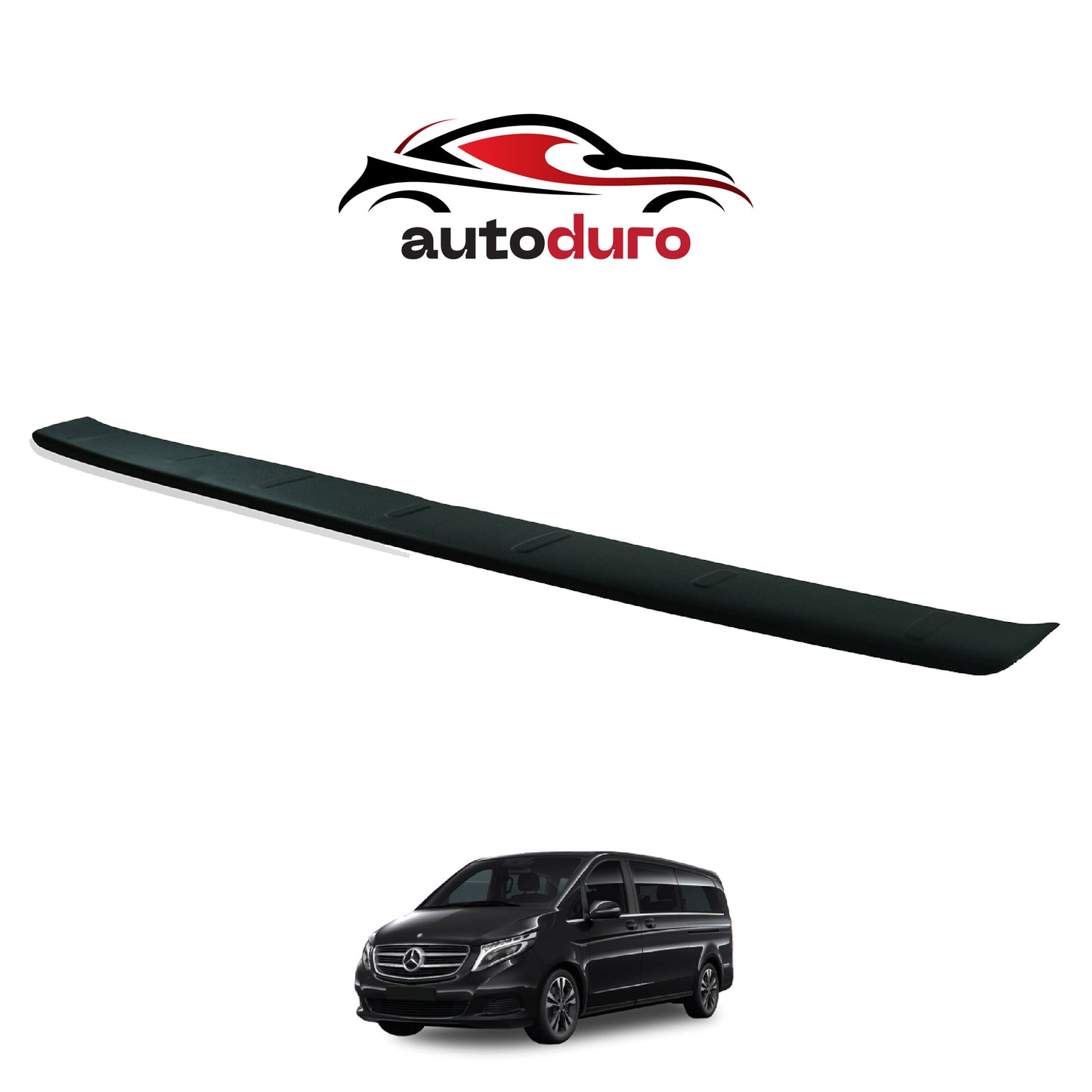 Autoduro Mercedes V-Class 2019 Onwards Rear Bumper Sill Protector Matt - 39550919-010500-20010402_8