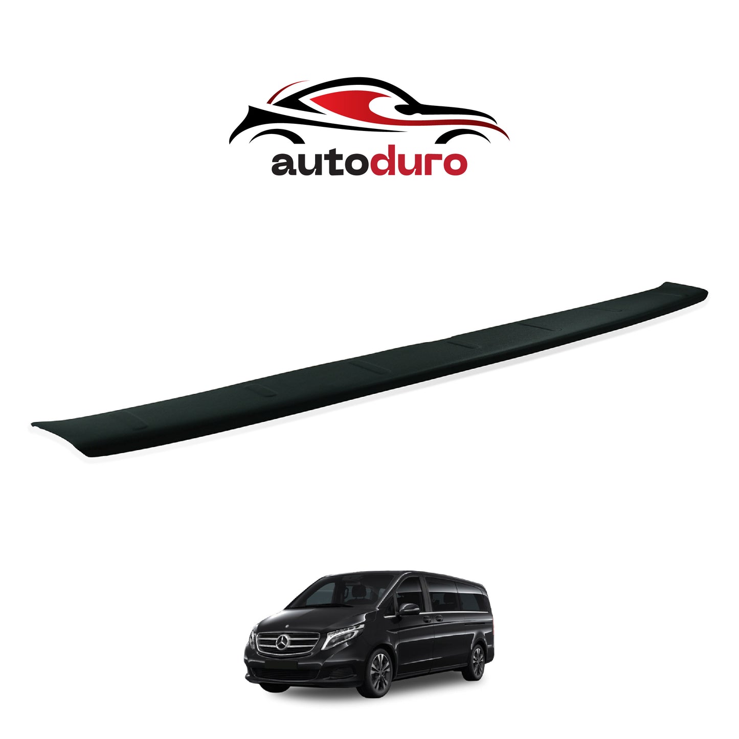 Autoduro Mercedes V-Class 2019 Onwards Rear Bumper Sill Protector Matt - 39550919-010500-20010402_9