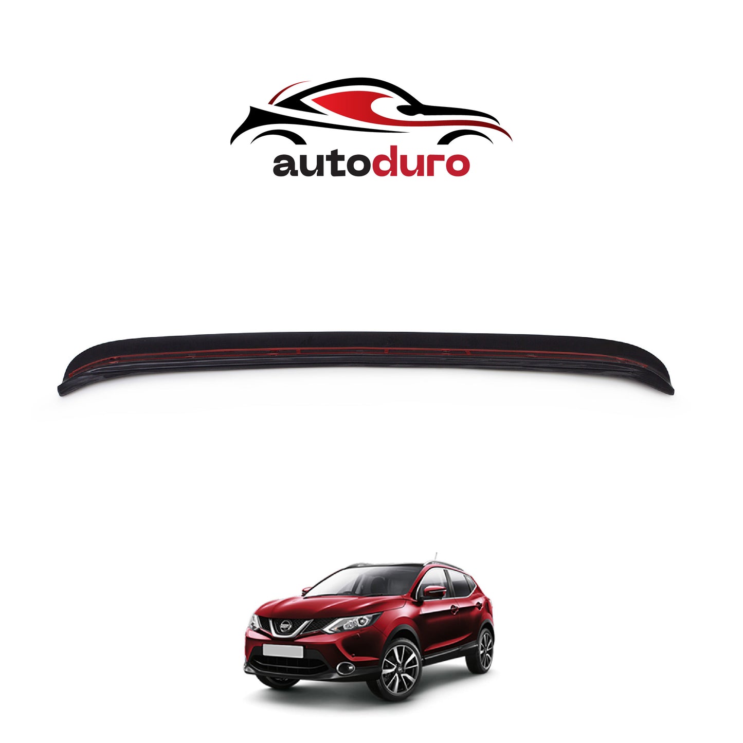 Autoduro Nissan Qashqai 2014 - 2016 Rear Bumper Sill Protector Gloss - 39580614-010500-20010101_2
