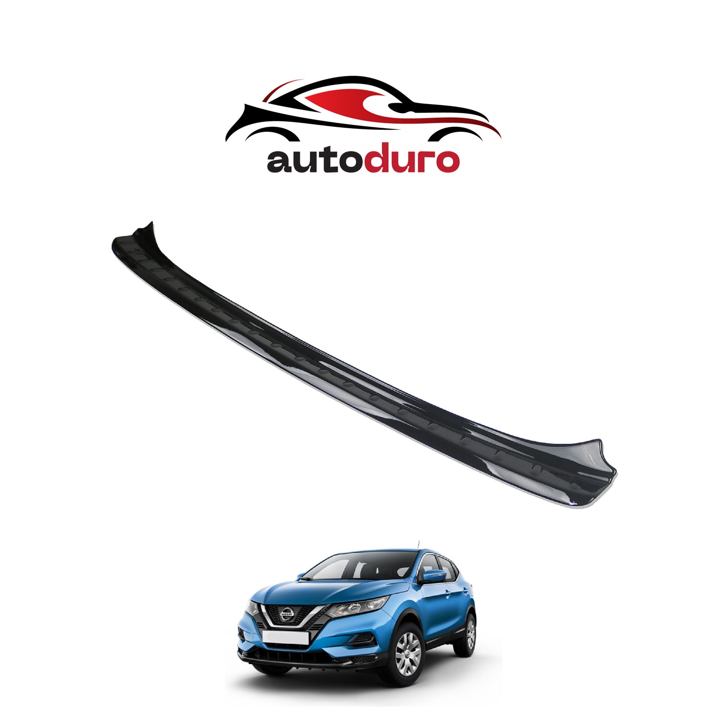 Autoduro Nissan Qashqai 2021 Onwards Rear Bumper Sill Protector Gloss - 39580621-010500-20010101_10