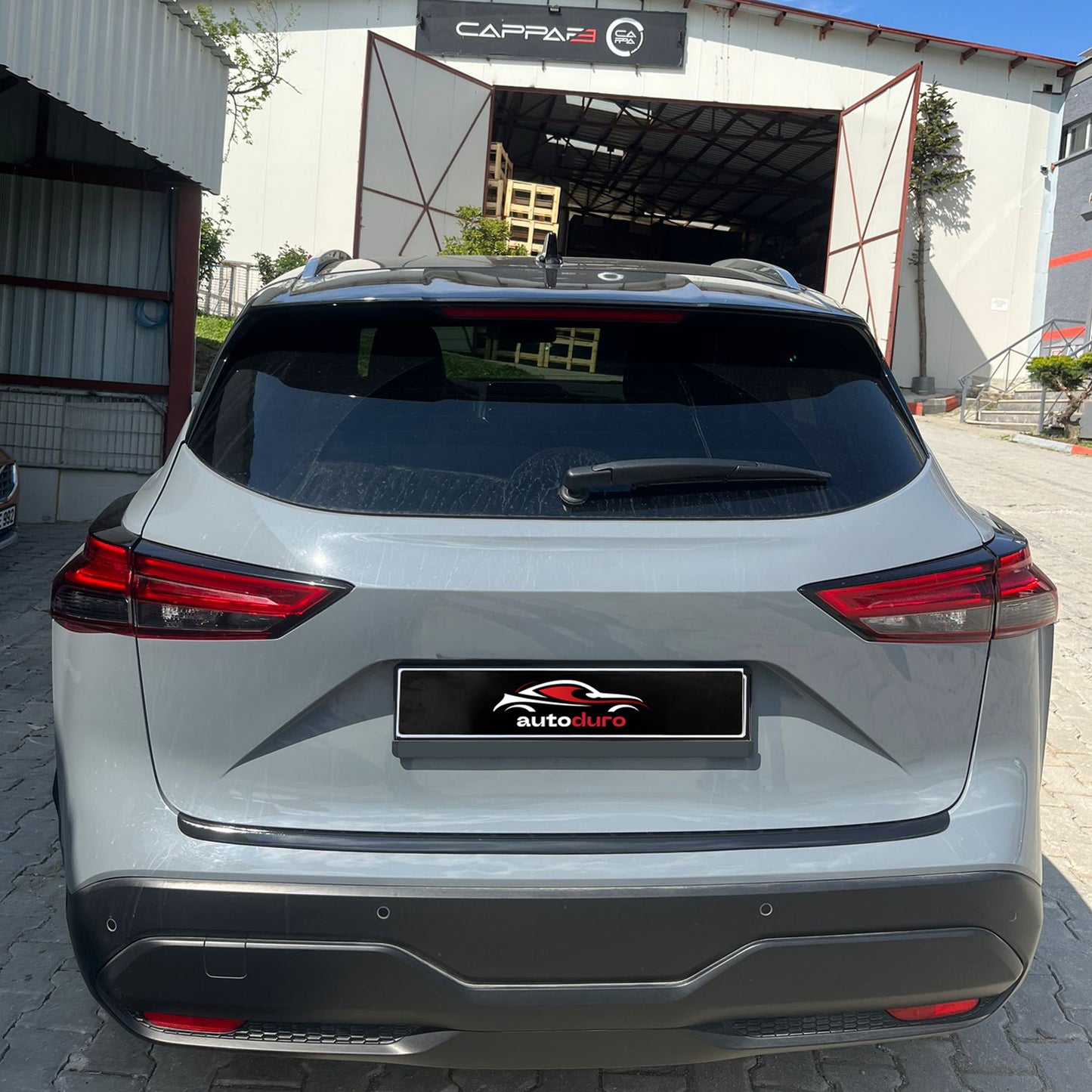 Autoduro Nissan Qashqai 2021 Onwards Rear Bumper Sill Protector Gloss - 39580621-010500-20010101_12