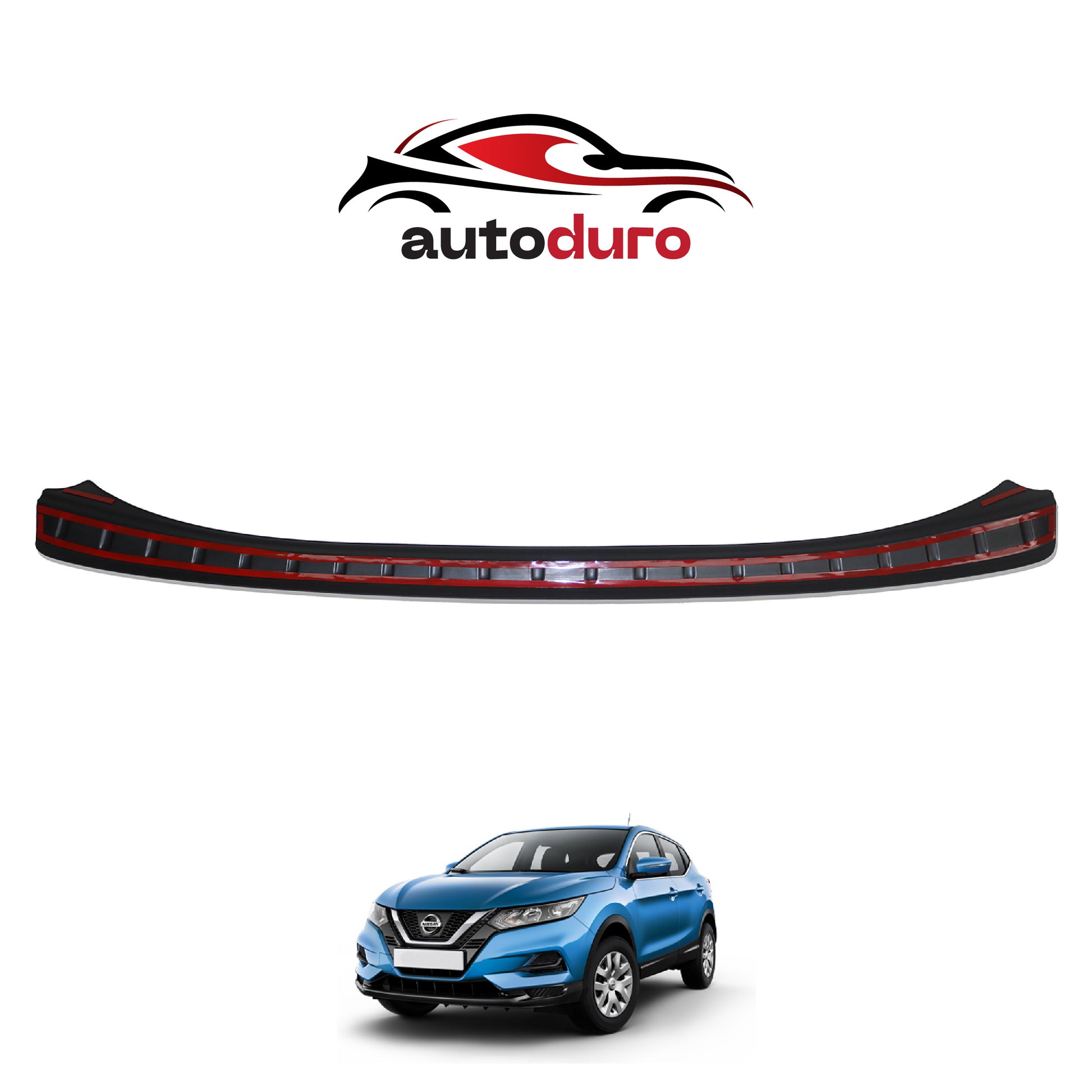 Autoduro Nissan Qashqai 2021 Onwards Rear Bumper Sill Protector Gloss - 39580621-010500-20010101_3