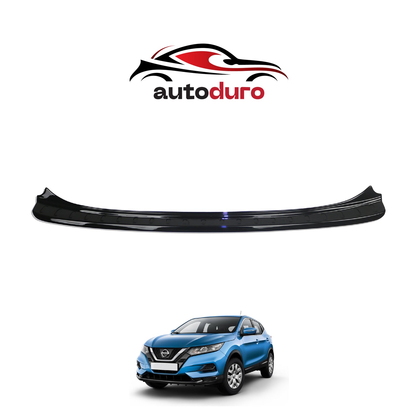 Autoduro Nissan Qashqai 2021 Onwards Rear Bumper Sill Protector Gloss - 39580621-010500-20010101_8