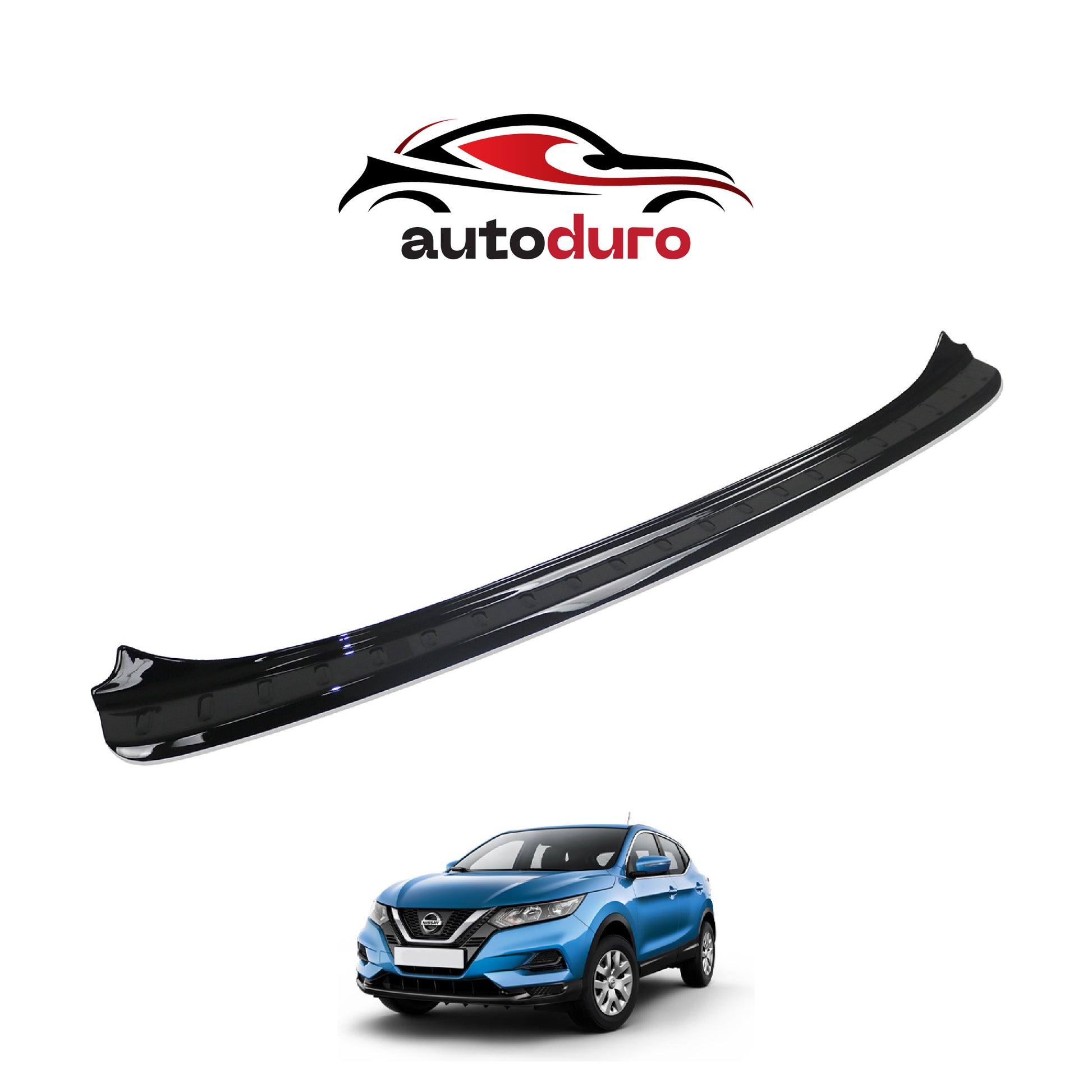 Autoduro Nissan Qashqai 2021 Onwards Rear Bumper Sill Protector Gloss - 39580621-010500-20010101_9