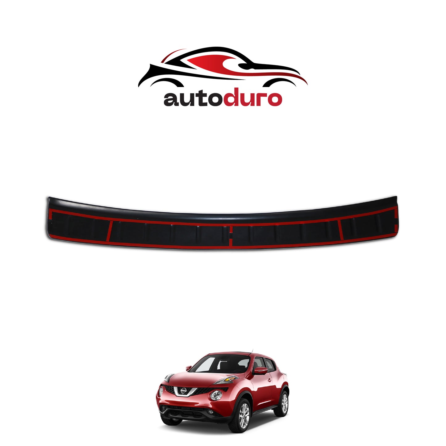 Autoduro Nissan Juke 2014 - 2018 Rear Bumper Sill Protector Matt - 39581014-010500-20010402_5