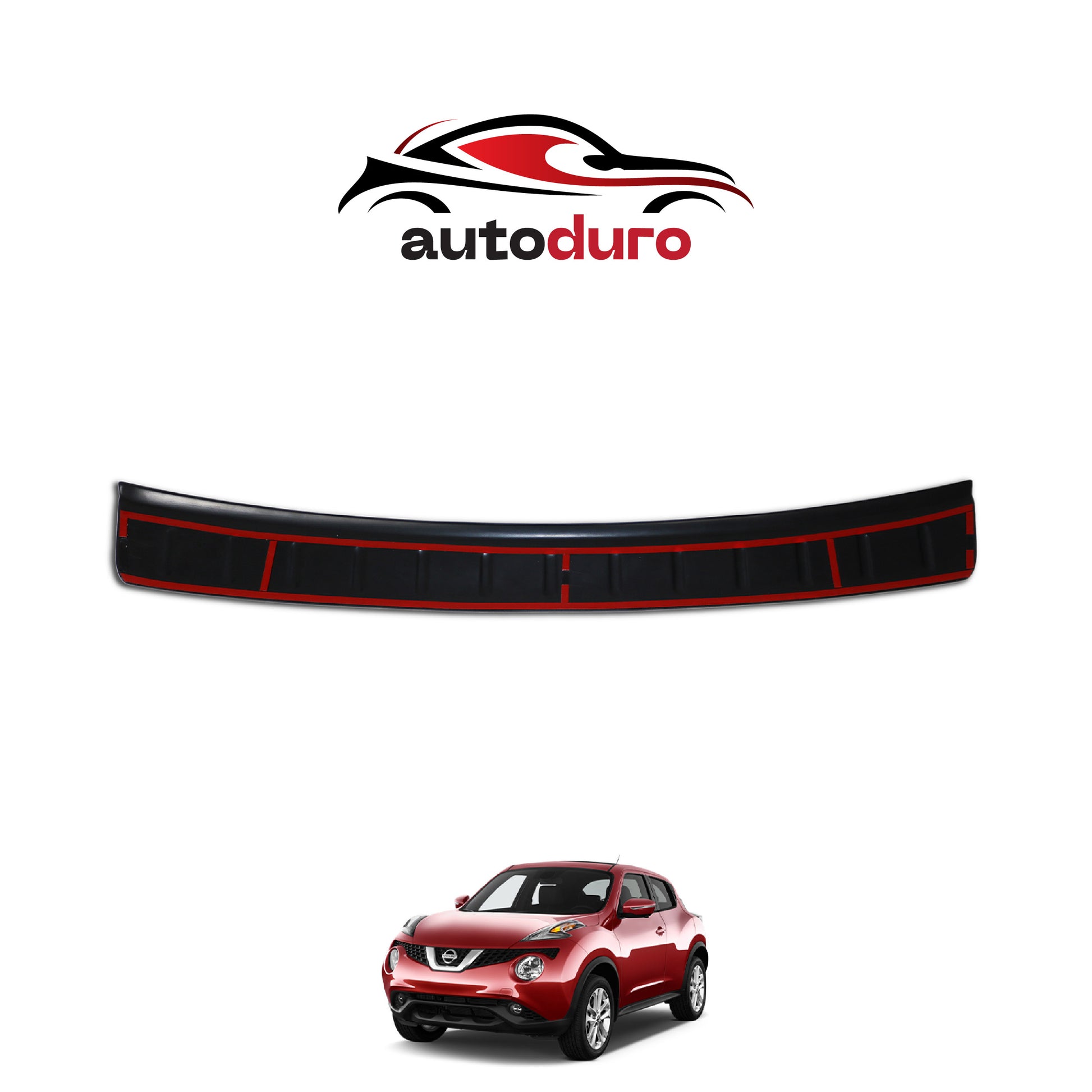 Autoduro Nissan Juke 2014 - 2018 Rear Bumper Sill Protector Matt - 39581014-010500-20010402_5