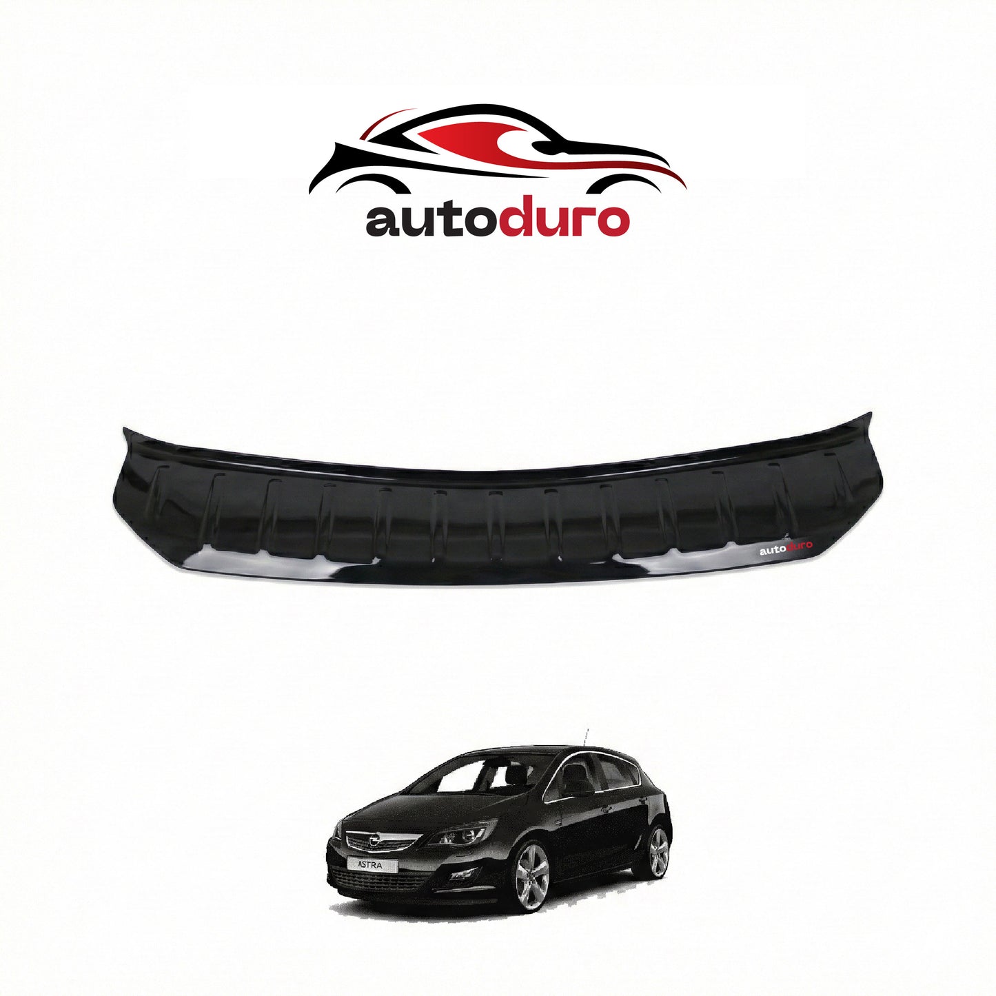 Autoduro Opel Combo 2018 Onwards Rear Bumper Sill Protector Gloss - 39590318-010500-20010101_1