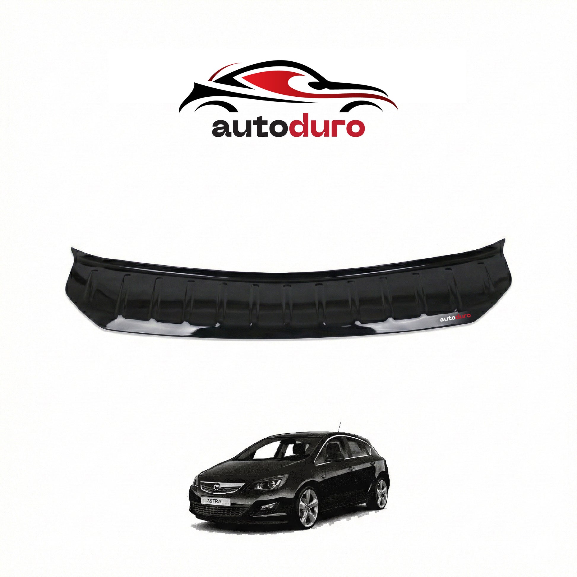 Autoduro Opel Combo 2018 Onwards Rear Bumper Sill Protector Gloss - 39590318-010500-20010101_1