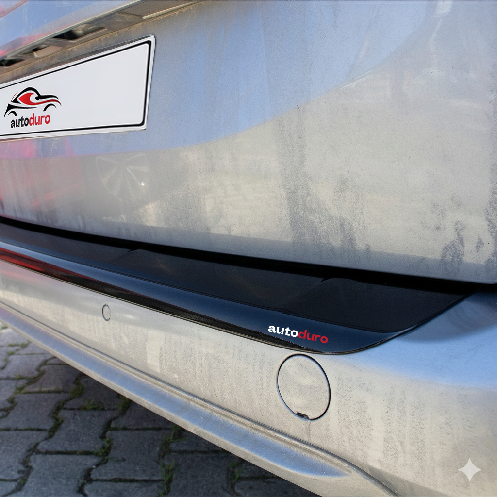 Autoduro Opel Combo 2018 Onwards Rear Bumper Sill Protector Gloss - 39590318-010500-20010101_14