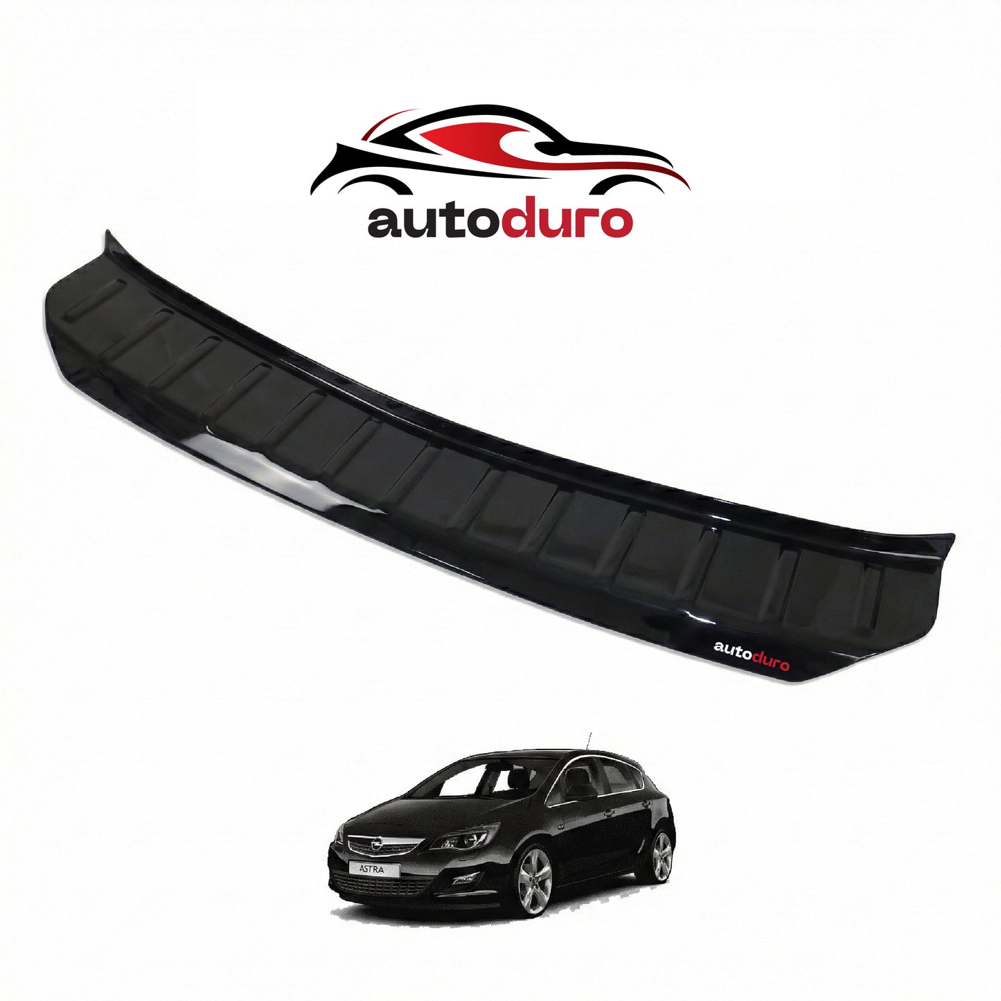 Autoduro Opel Combo 2018 Onwards Rear Bumper Sill Protector Gloss - 39590318-010500-20010101_2