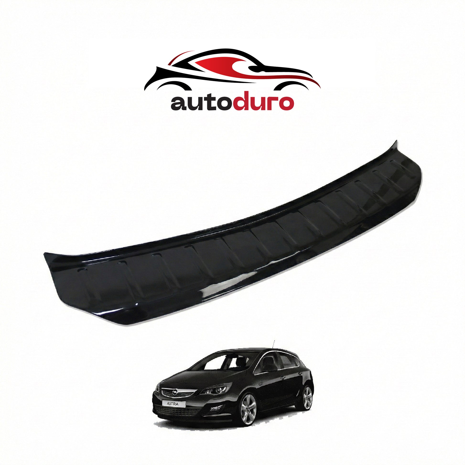 Autoduro Opel Combo 2018 Onwards Rear Bumper Sill Protector Gloss - 39590318-010500-20010101_3