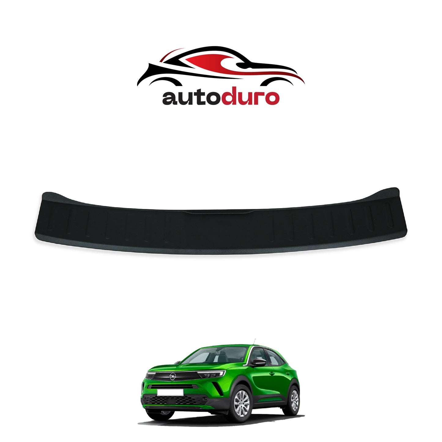 Autoduro Opel Mokka 2021 Onwards Rear Bumper Sill Protector Matt - 39591321-010500-20010402_1