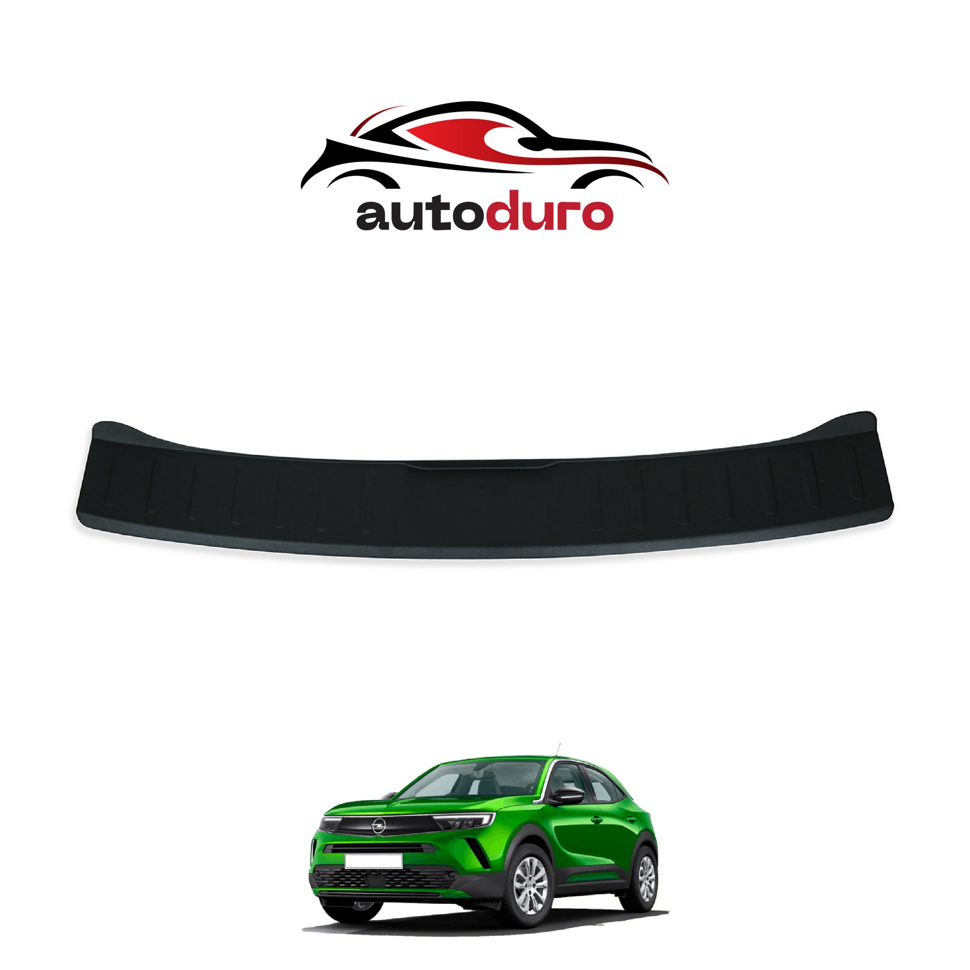 Autoduro Opel Mokka 2021 Onwards Rear Bumper Sill Protector Matt - 39591321-010500-20010402_1