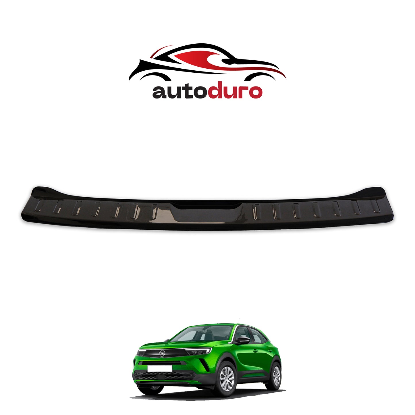 Autoduro Opel Mokka 2021 Onwards Rear Bumper Sill Protector Matt - 39591321-010500-20010402_11
