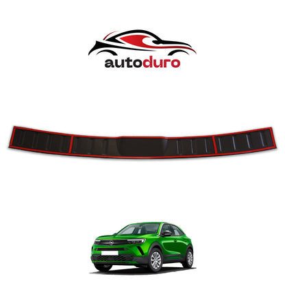 Autoduro Opel Mokka 2021 Onwards Rear Bumper Sill Protector Matt - 39591321-010500-20010402_15