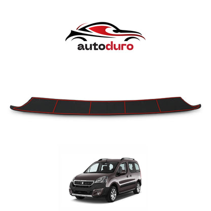 Autoduro Peugeot Partner Tepee 2015 - 2018 Rear Bumper Sill Protector Gloss - 39610415-010500-20010101_5