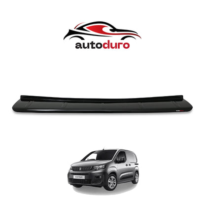 Autoduro Peugeot Partner Tepee 2019 Onwards Rear Bumper Sill Protector Gloss - 39610419-010500-20010101_1