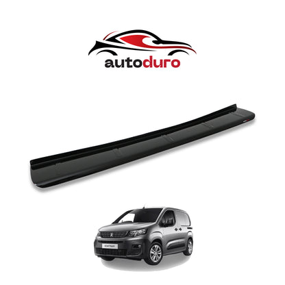 Autoduro Peugeot Partner Tepee 2019 Onwards Rear Bumper Sill Protector Gloss - 39610419-010500-20010101_2