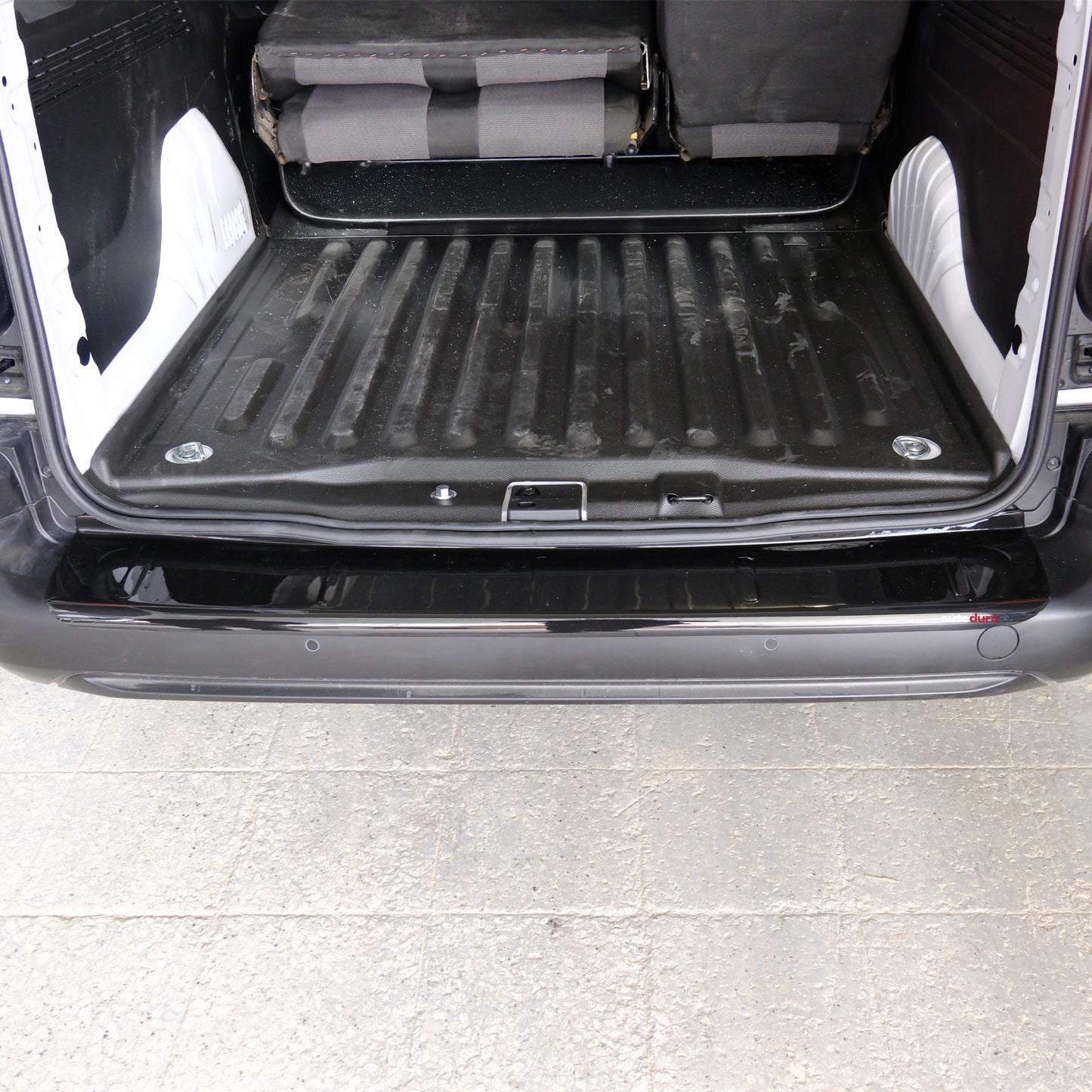 Autoduro Peugeot Partner Tepee 2019 Onwards Rear Bumper Sill Protector Gloss - 39610419-010500-20010101_6