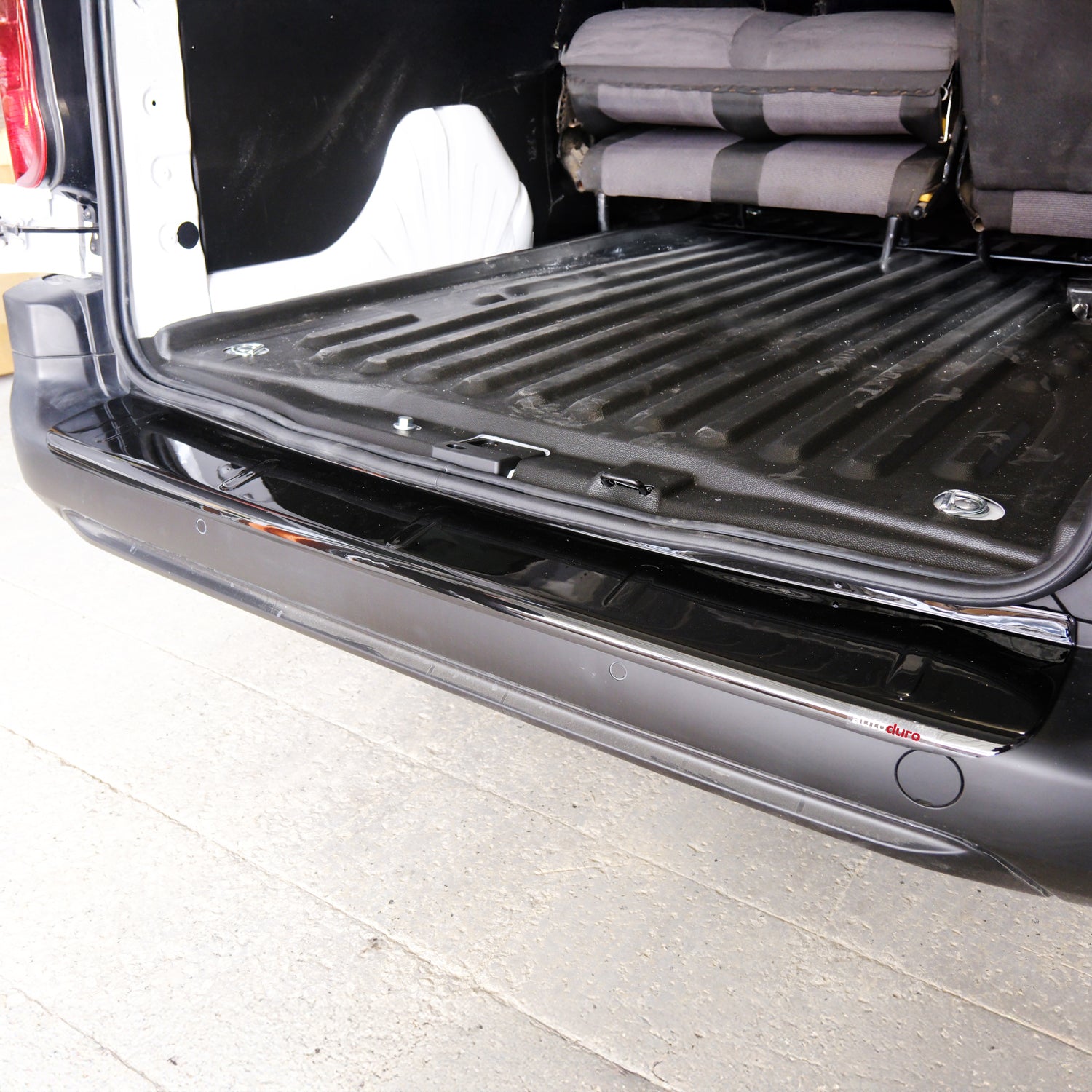 Autoduro Peugeot Partner Tepee 2019 Onwards Rear Bumper Sill Protector Gloss - 39610419-010500-20010101_9