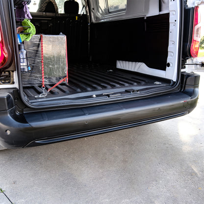 Autoduro Peugeot Partner Tepee 2019 Onwards Rear Bumper Sill Protector Matt - 39610419-010500-20010402_8