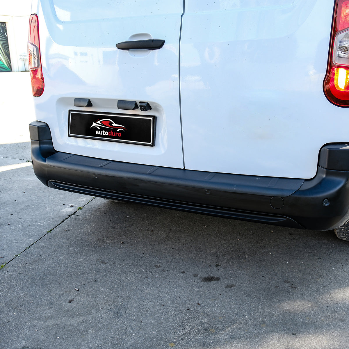 Autoduro Peugeot Partner Tepee 2019 Onwards Rear Bumper Sill Protector Matt - 39610419-010500-20010402_9