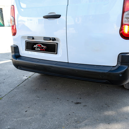 Autoduro Peugeot Partner Tepee 2019 Onwards Rear Bumper Sill Protector Matt - 39610419-010500-20010402_9