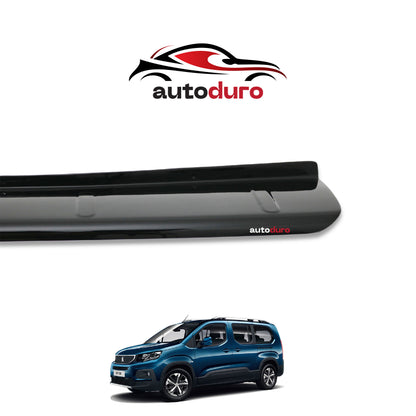 Autoduro Peugeot Rifter 2019 Onwards Rear Bumper Sill Protector Gloss - 39610519-010500-20010101_2