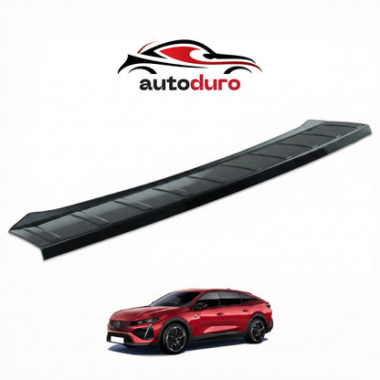 Autoduro Peugeot 408 2022 Onwards Rear Bumper Sill Protector Matt - 39611122-010500-20010402_12
