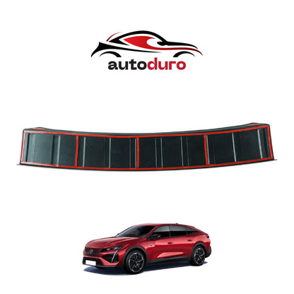 Autoduro Peugeot 408 2022 Onwards Rear Bumper Sill Protector Matt - 39611122-010500-20010402_5