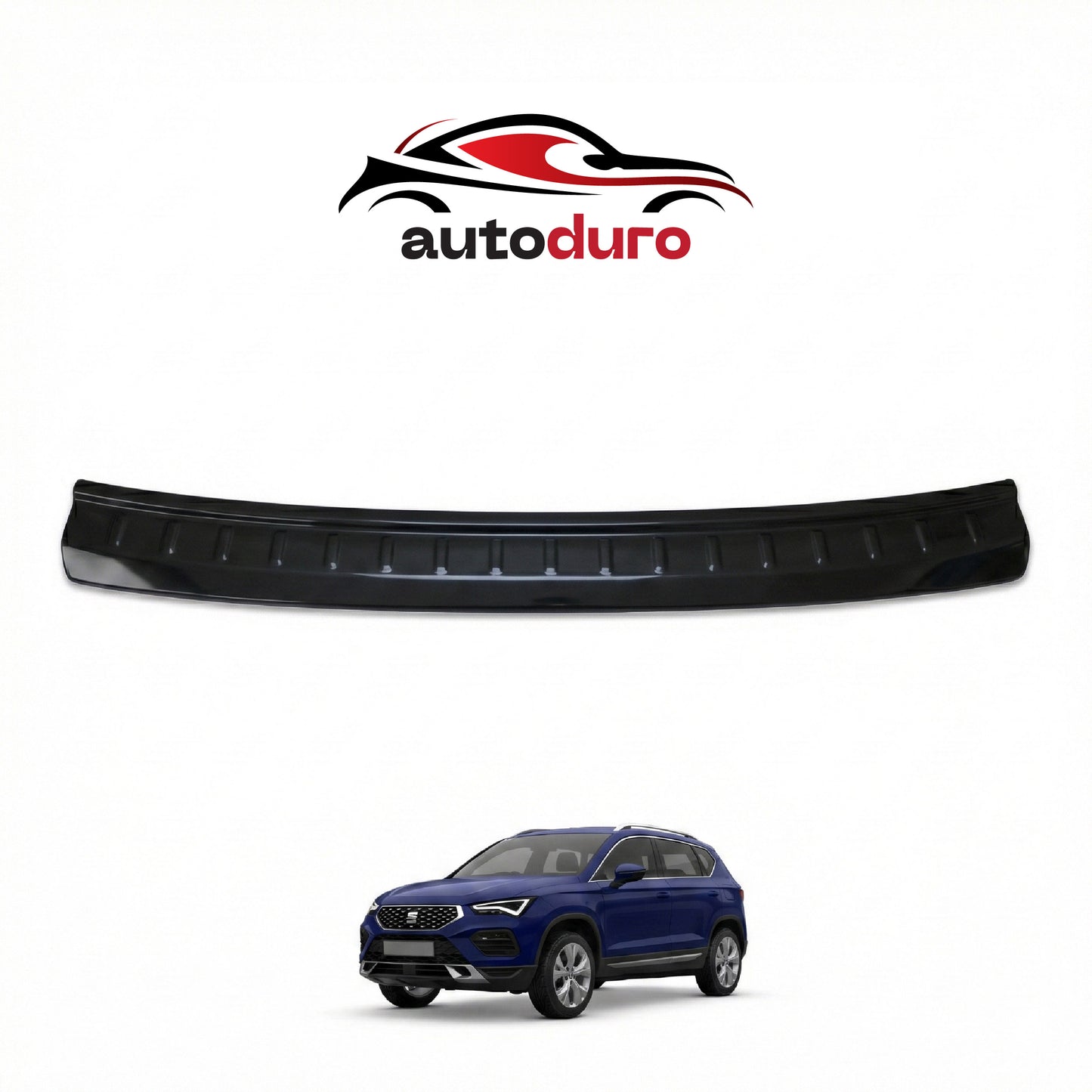 Autoduro Seat Ateca 2016 Onwards Rear Bumper Sill Protector Matt - 39700316-010500-20010402_10