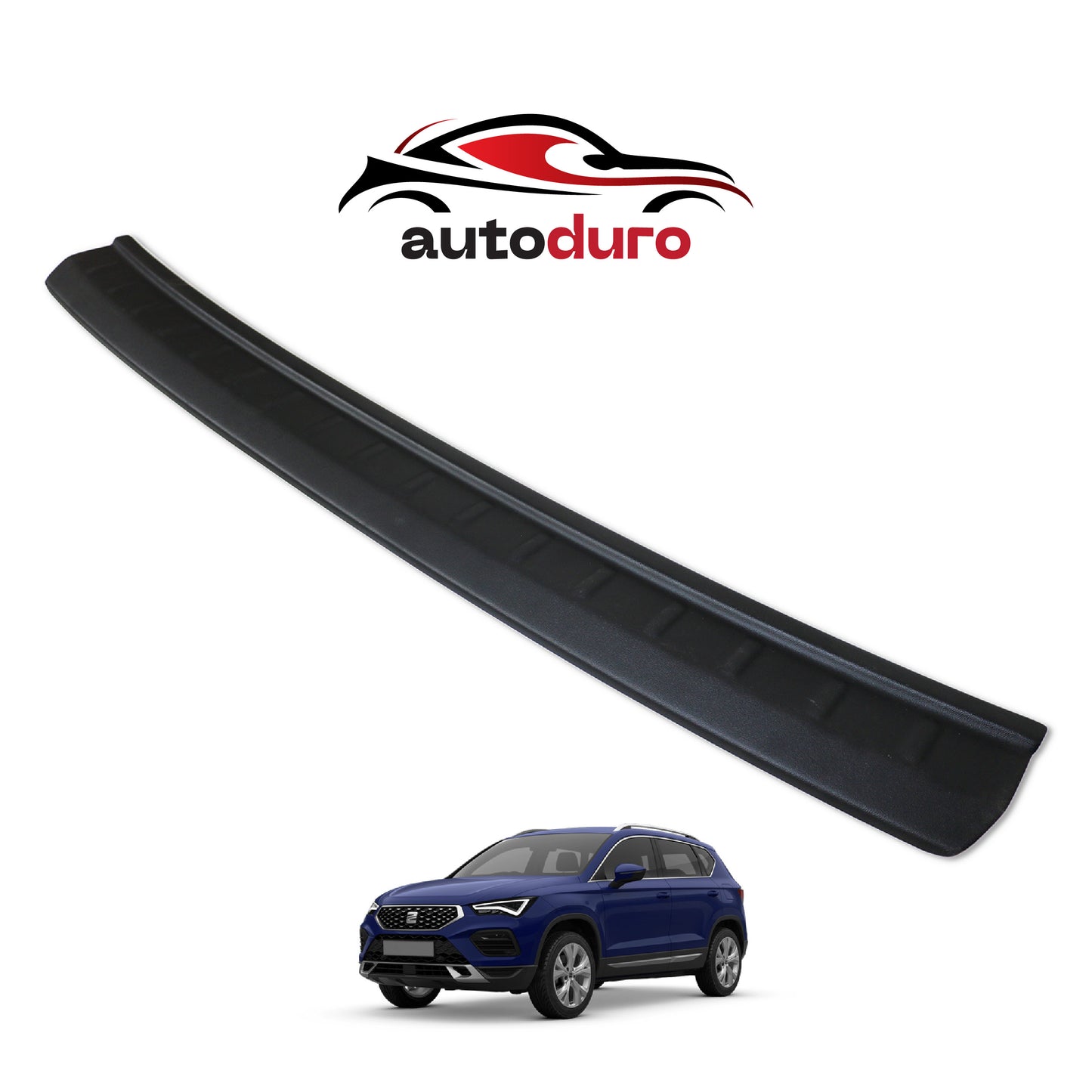 Autoduro Seat Ateca 2016 Onwards Rear Bumper Sill Protector Matt - 39700316-010500-20010402_2