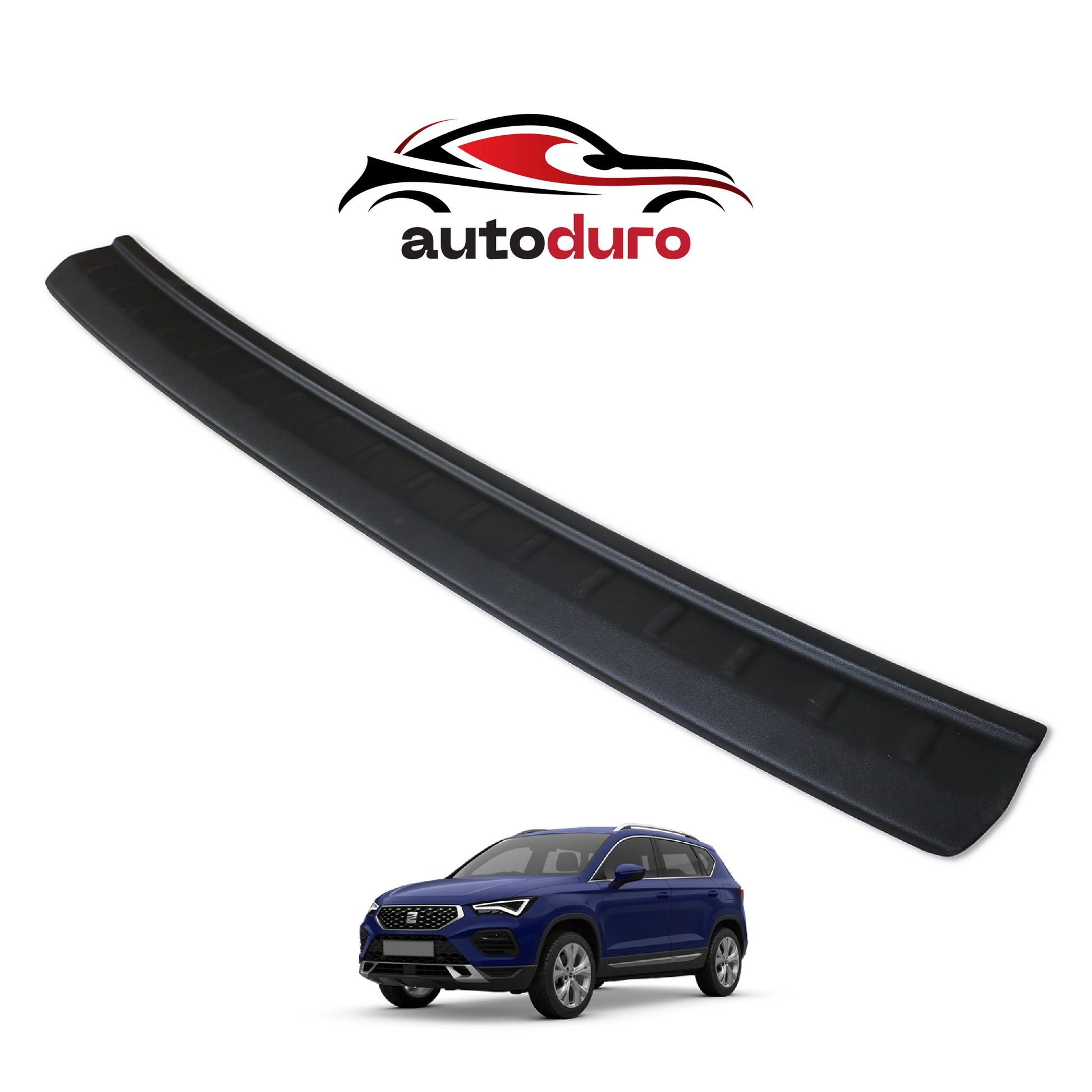 Autoduro Seat Ateca 2016 Onwards Rear Bumper Sill Protector Matt - 39700316-010500-20010402_2