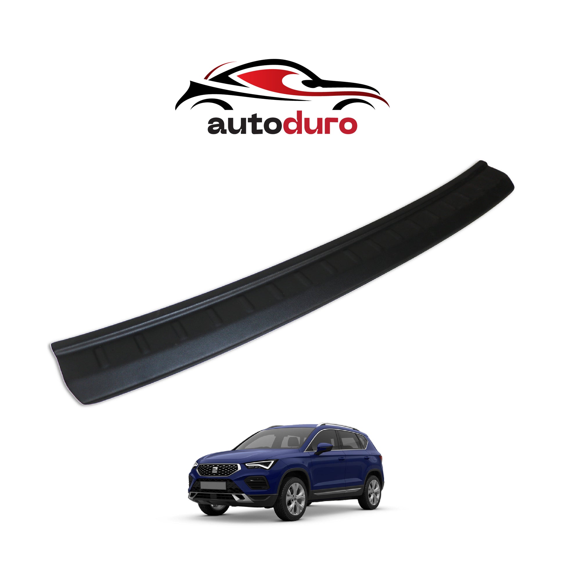 Autoduro Seat Ateca 2016 Onwards Rear Bumper Sill Protector Matt - 39700316-010500-20010402_3