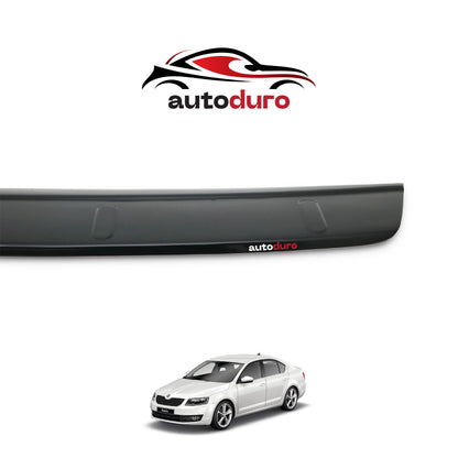 Autoduro Skoda Octavia 2013 Onwards Rear Bumper Sill Protector Gloss - 39710113-010500-20010101_2