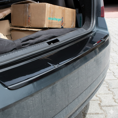 Autoduro Skoda Octavia 2013 Onwards Rear Bumper Sill Protector Gloss - 39710113-010500-20010101_6