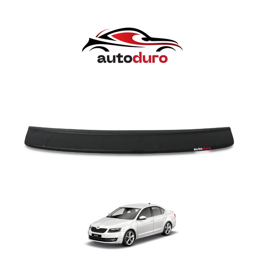 Autoduro Skoda Octavia 2013 Onwards Rear Bumper Sill Protector Matt - 39710113-010500-20010402_1