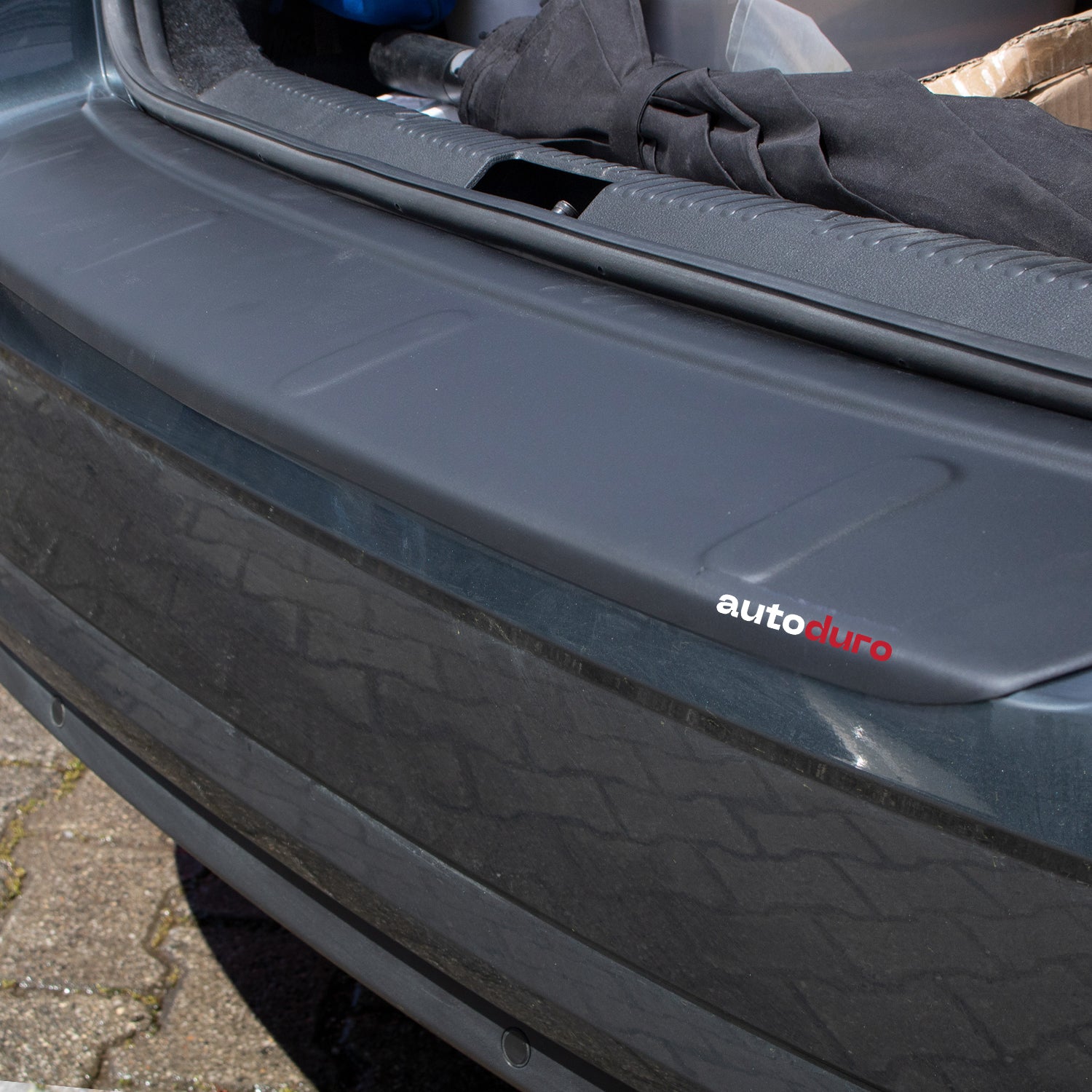 Autoduro Skoda Octavia 2013 Onwards Rear Bumper Sill Protector Matt - 39710113-010500-20010402_6