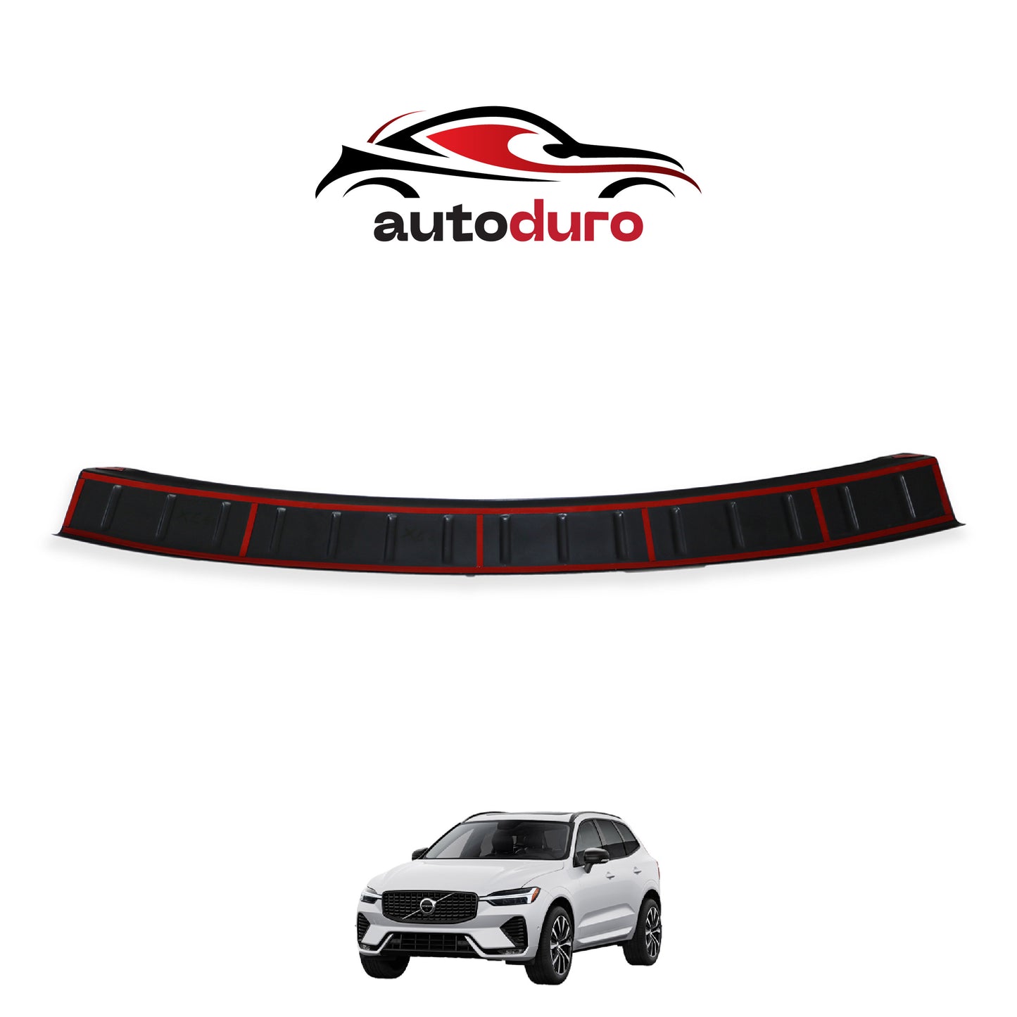 Autoduro Volvo XC60 2017 Onwards Rear Bumper Sill Protector Matt - 39800117-010500-20010402_4